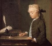 Jean Baptiste Simeon Chardin PLAYING gyro juvenile Germany oil painting reproduction